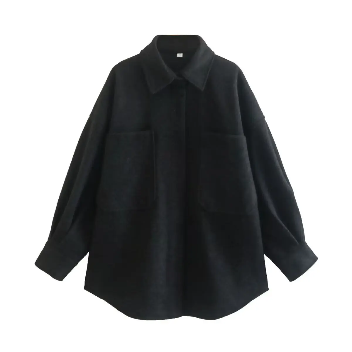 Women's 9-Color Large Pocket Soft Woolen Jacket For Women