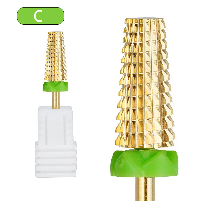 لقم ثقب الأظافر من كربيد التنغستن ، قاطع طحن للتظليل ، آلة حفر الأظافر الكهربائية ، ملف الأظافر الفعال ، إزالة الجل ، 5 في 1 #3