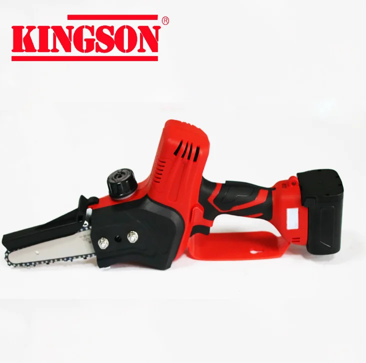 KINGSON Professional Cordless Chain saw Rechargeable battery chain saw pruning tools