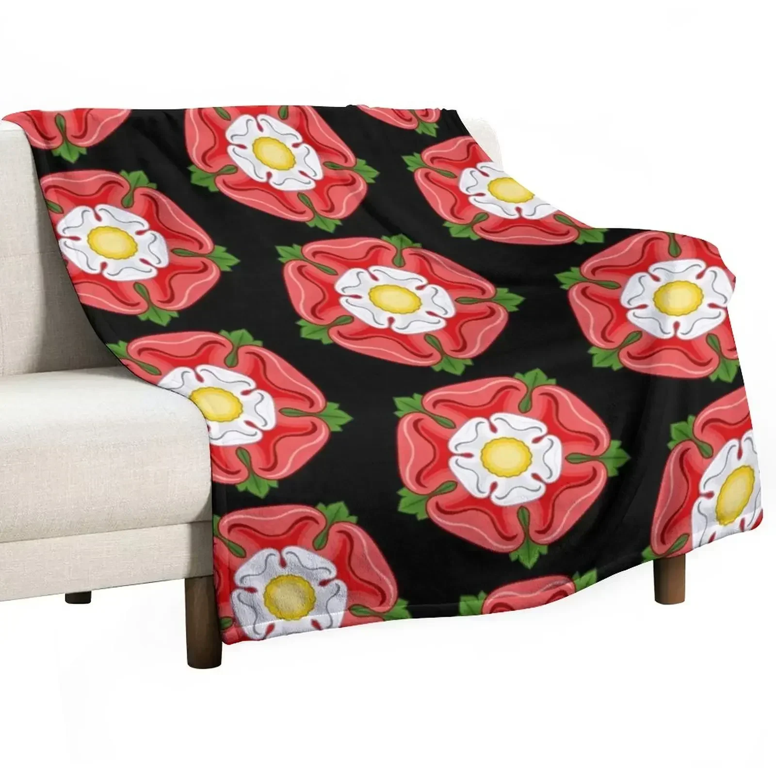 Tudor Rose Throw Blanket Thin Blankets For Baby Furrys Blankets