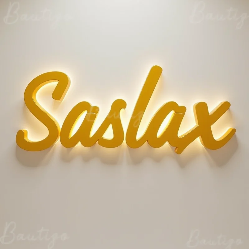Custom LED Illuminated Backlit Sign 3D Metal Letters For Business Storefront Outdoor Waterproof Light Up Signage Display