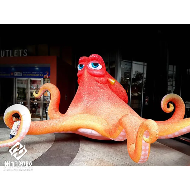 

Надувной осьминог, воздушные модели на основе животных с выдувными устройствами, торговый центр на открытом воздухе и реквизит для украшения квадратных занятий.