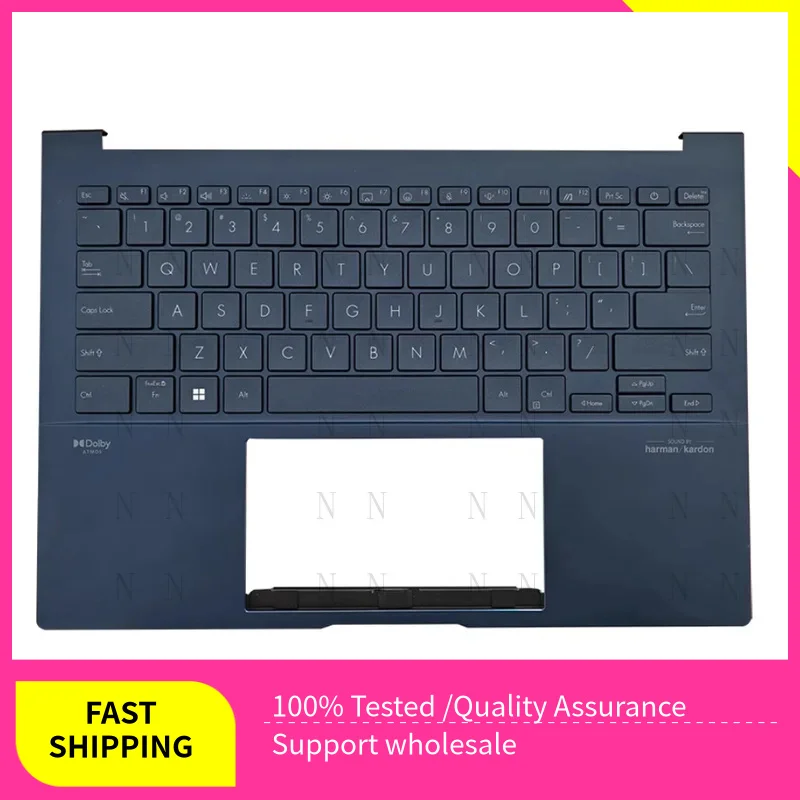 Y usado para ASUS Zenbook 14 UX3405M Palmrest US con teclado retroiluminado (2024 años)