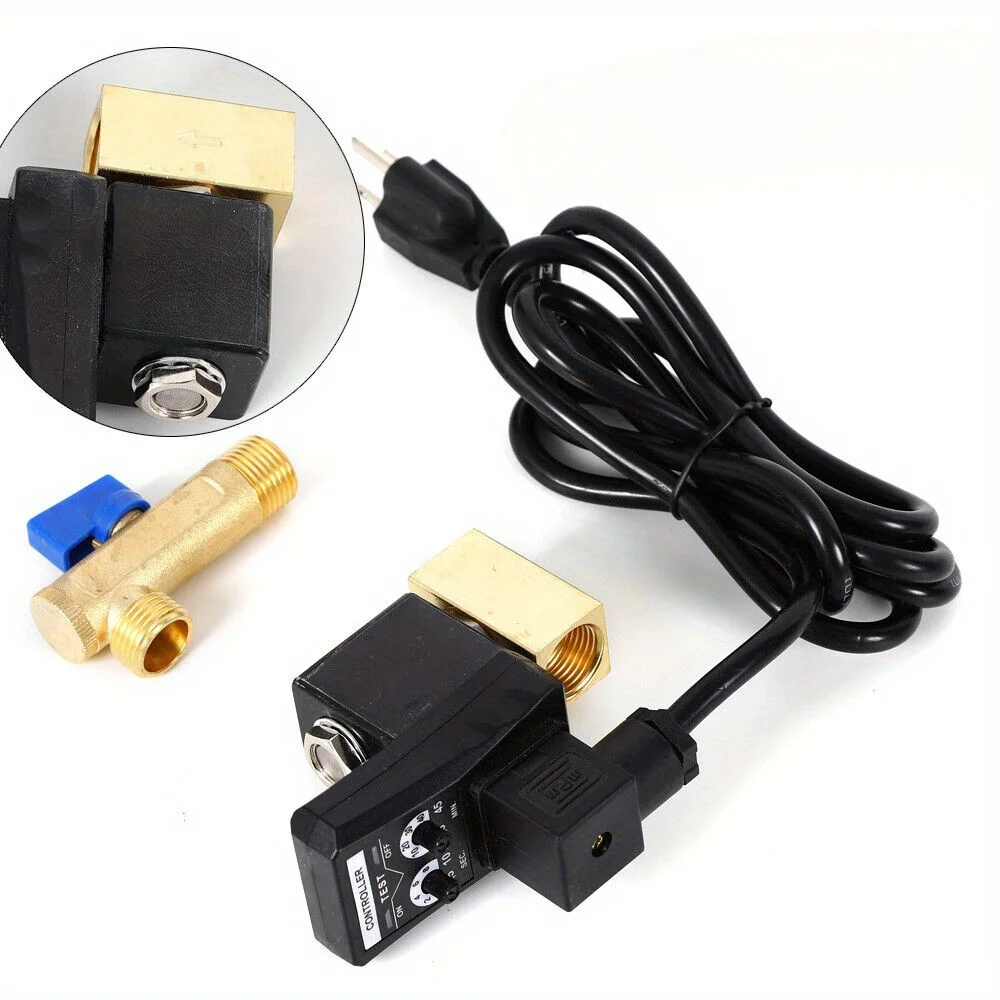 

1/2" Automatic Compressor Drain Valve - Set & Forget Tank Water Release