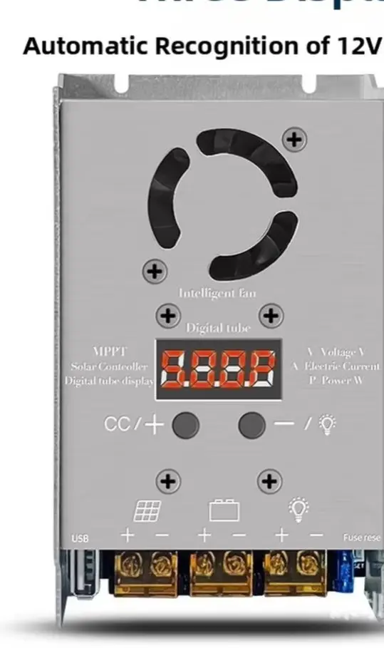 

25A 750W MPPT Solar Step Down Controller 18V-80V To 12V 24V For Lithium-Lead Acid Battery Chargers Power Supply