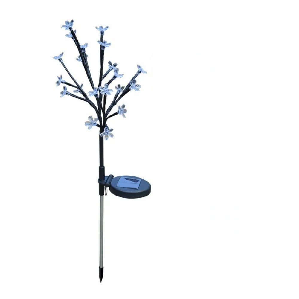 1pc 20LED lumière solaire de jardin d'arbre de fleur de cerisier, utilisée pour l'arrière-cour, le Patio, le pont, la piscine, l'arbre, la décoration intérieure et extérieure de fête de Festival