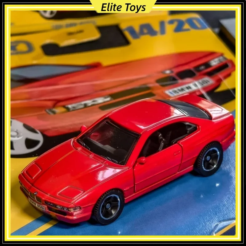 Mattel Matchbox Seria Kolekcjonerska 1994 BMW 850CSI Metalowy Model Samochodu w Skali 1:64, Kolekcjonerski Model Pojazdu, Zabawka dla Chłopców, Prezent