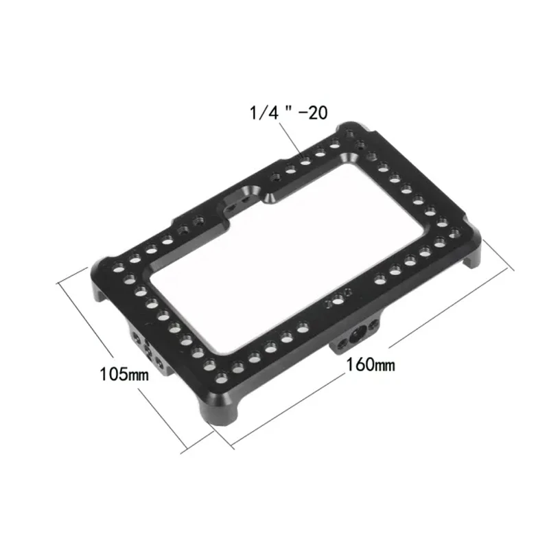 HDRIG Camera Monitor Cage for FeelWorld F6 Plus 5.5\