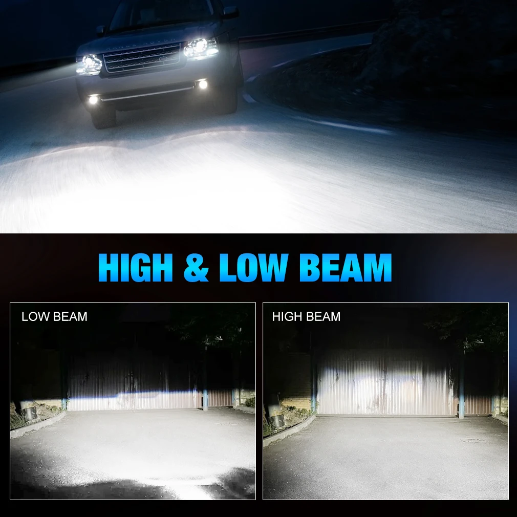 30000LM H7 LED Headlight H1 H4 Led Canbus H8 H11 9005 HB3 9006 HB4 9012 Hir2 Led Bulb 3570 CSP Automobile Kit Turbo Fog Lamp 12V