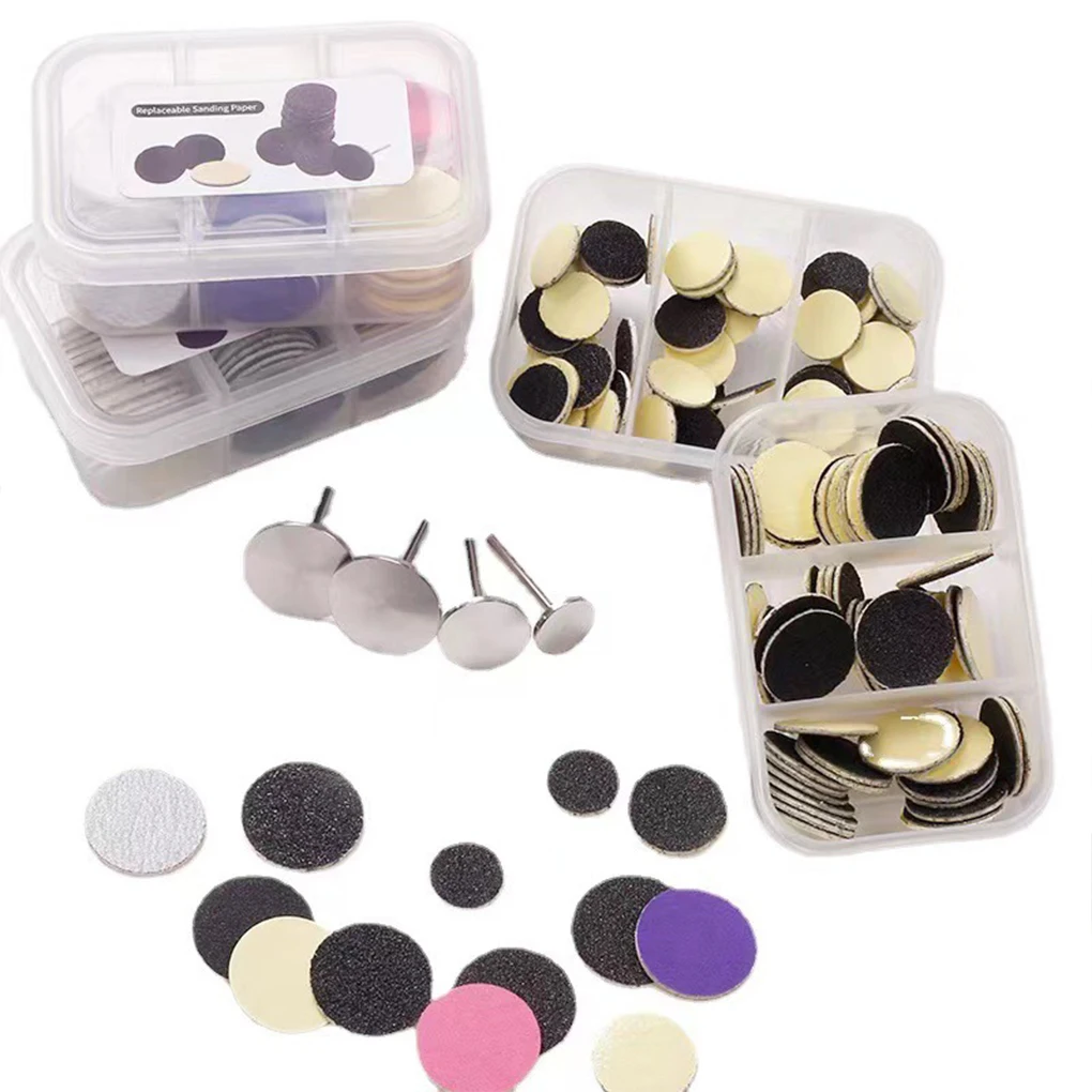 

Nail Shaping Tool Container Classified Storage For Foot Files And Pedicure Discs Dustproof