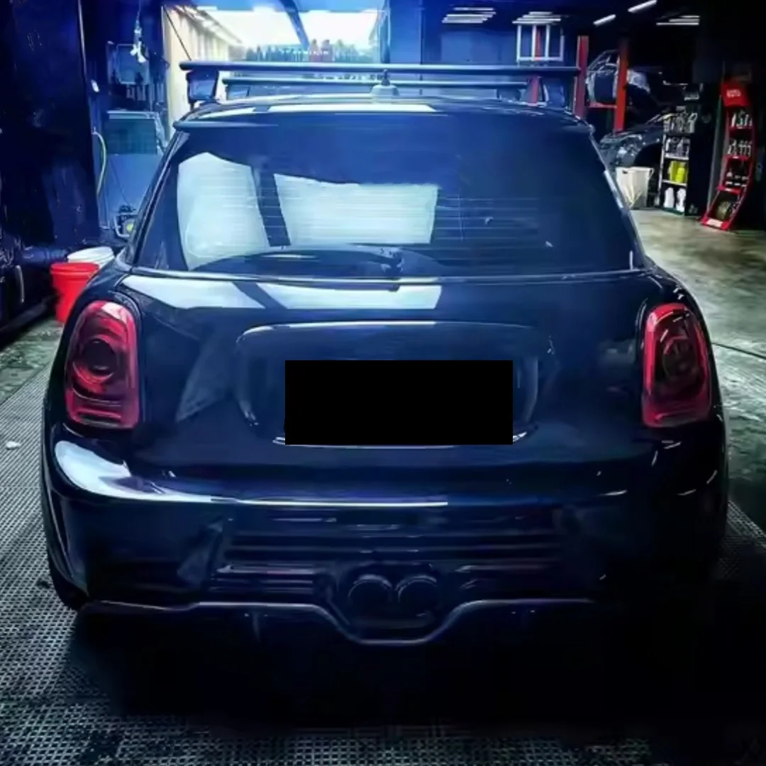 Resin Rear bumper assembly for BMW MINI F55 F56 F57 2014-2021 modified Auto Rear surround Rear lip Car Accessories