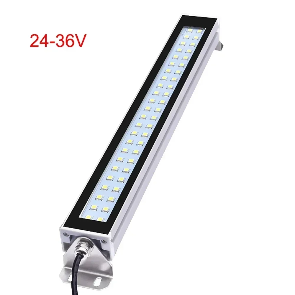 LED Machine Tool Trabalho Light, impermeável à prova de óleo, à prova de explosão lâmpada, Torno CNC lâmpada de iluminação, liga de alumínio, 220V, 24V