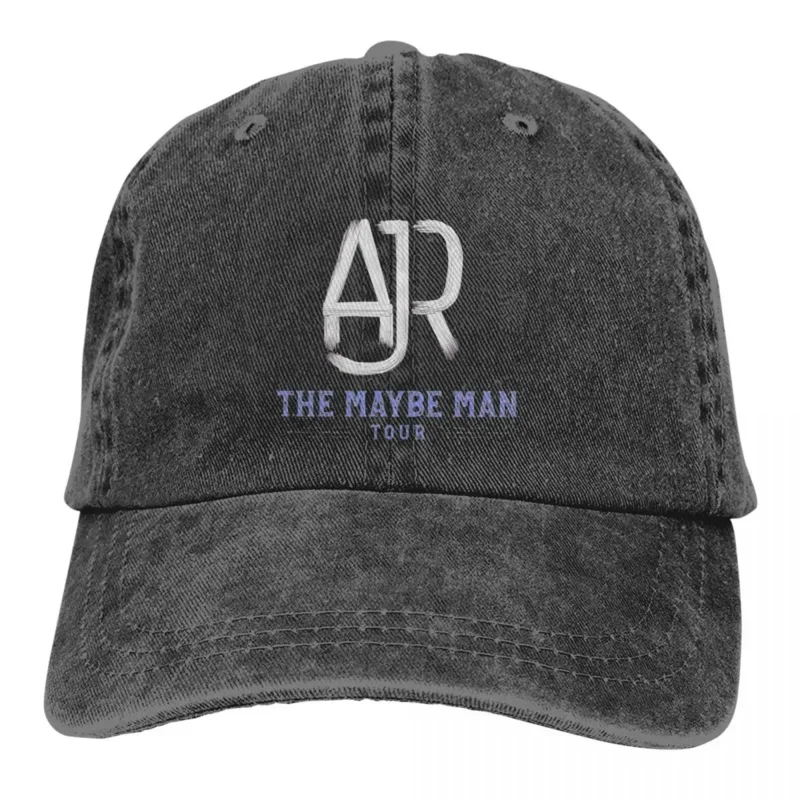 Ajr The Maybe Man-Casquette de Baseball Unisexe, Vintage, Denim, Snapback, Chapeau Réglable, 2024