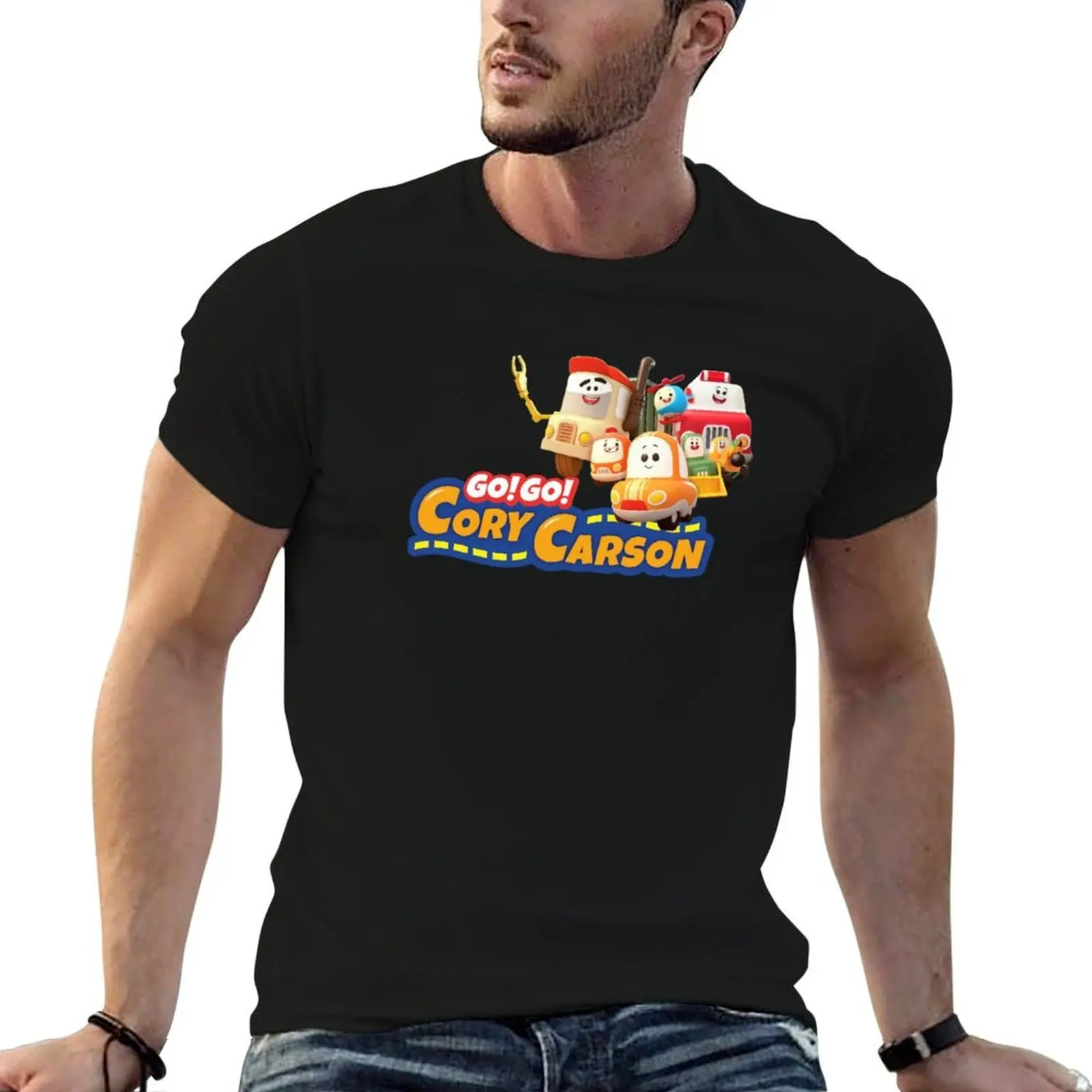 

go go cory carson T-Shirt man t shirt cotton high quality t shirts for man cotton funny T-Shirt