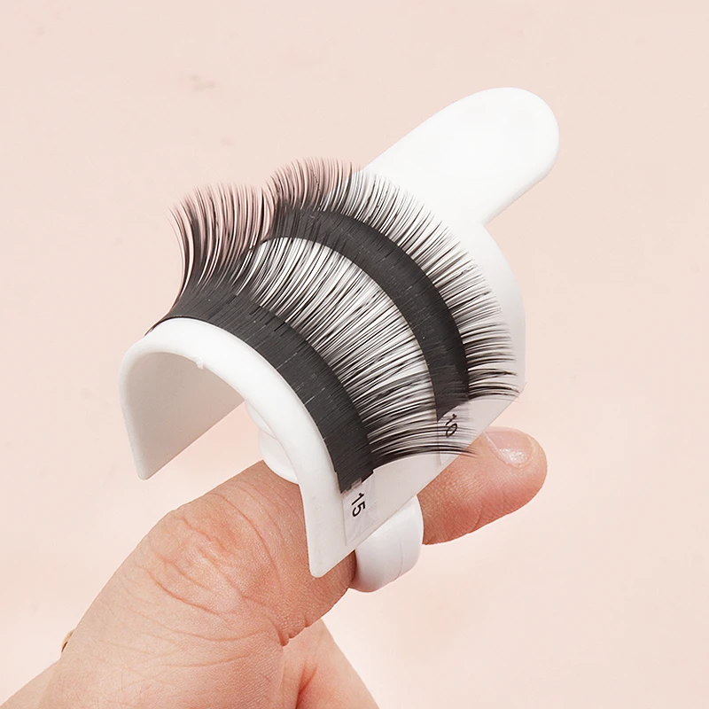 5 teile/satz Wimpern Splitter Nail art Tattoo Kleber Palette Halter Wimpern Verlängerung Ringe Stehen Klebstoff Pigment Schalen Make-Up-Tools – Detail 5