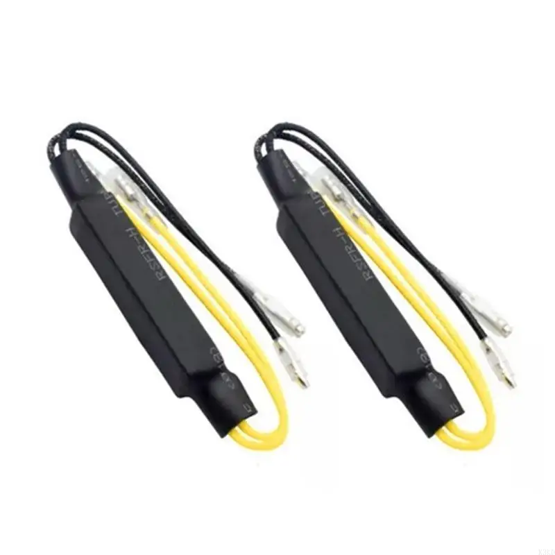 K3KD 1Pair Cement Resistance Motorcycle Light Resistência Decodificador 21W 12V LED LIGHT LOUP CARREGE