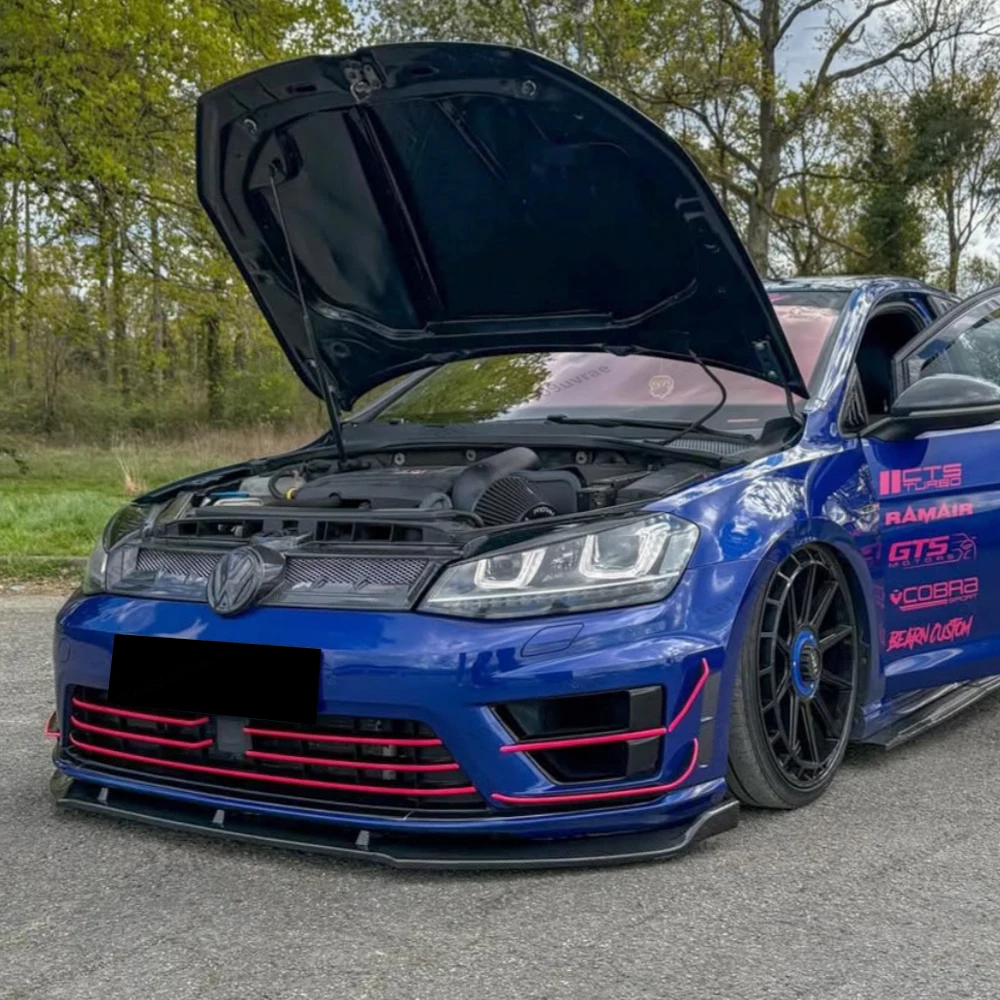 

Для Volkswagen Golf 7 MK7 R 2013-2017 (до рестайлинга) — передний бампер, сплиттер, диффузор, накладка, тюнинг-комплект