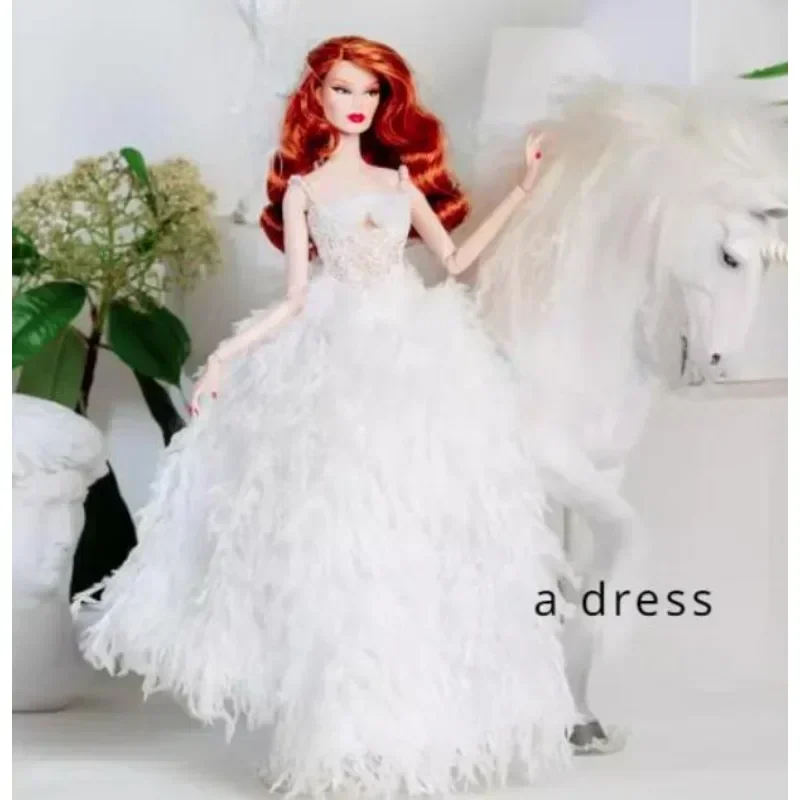 TA235 ของเล่นอุปกรณ์เสริมของขวัญเสื้อผ้าสวยสําหรับตุ๊กตา Bbie Xianxian FR 1/6 ขนาด