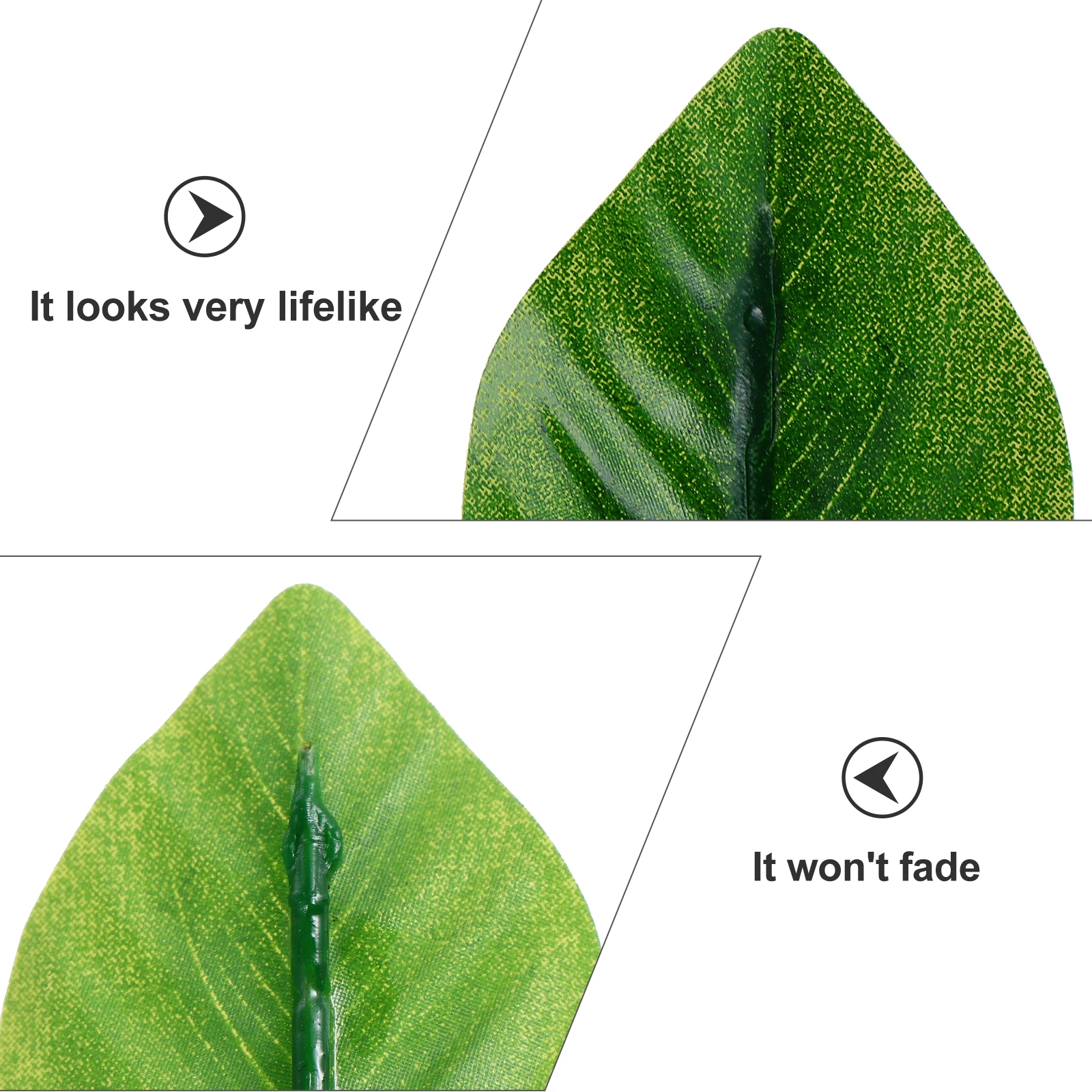 

Artificial Landscape Leaves Plastic Plants Decorations for Aquarium Fish Tank Home OfficeAquariumLong Lasting Colorful