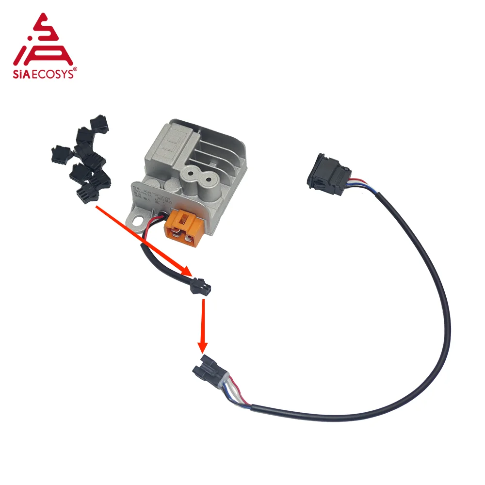 Conversor SiAECOSYS 60V/72V para 12V 10A DC-DC com fio de saída 5V 1A