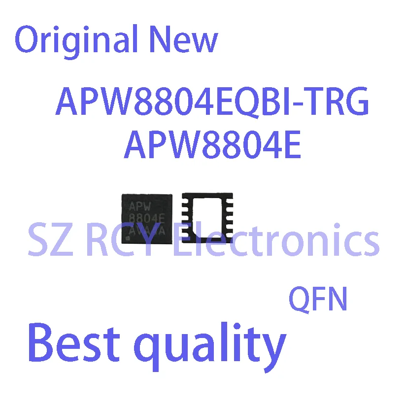 Chip electrónico de circuito integrado, dispositivo electrónico de 2-5 piezas, APW8804EQBI, APW8804E, QFN, nuevo APW8804EQBI-TRG