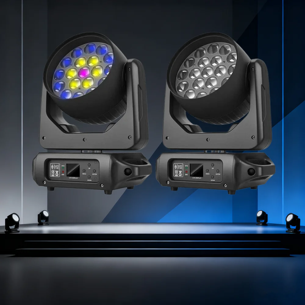 19x15 واط RGBW الأسود الاسمية ضوء LED تتحرك رئيس المهنية DMX512 ل KTV DJ ديسكو بار حفلة المناظر الطبيعية الخلابة منطقة البناء الديكور