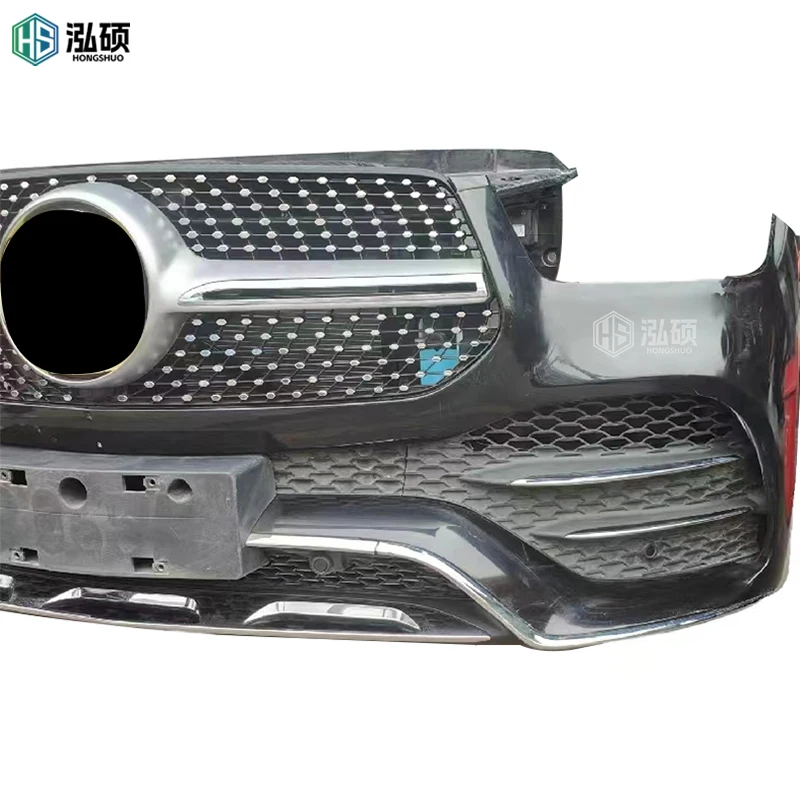 Best-selling Car Front Bumper grille Bodykit For Mercedes Benz GLE W167 Front face Bumper Assembly accessories