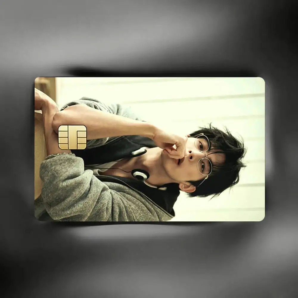 Song Weilong Credit Card Skin Stickers For VISA Bank Bus Metro Access Card Protective Film Cover