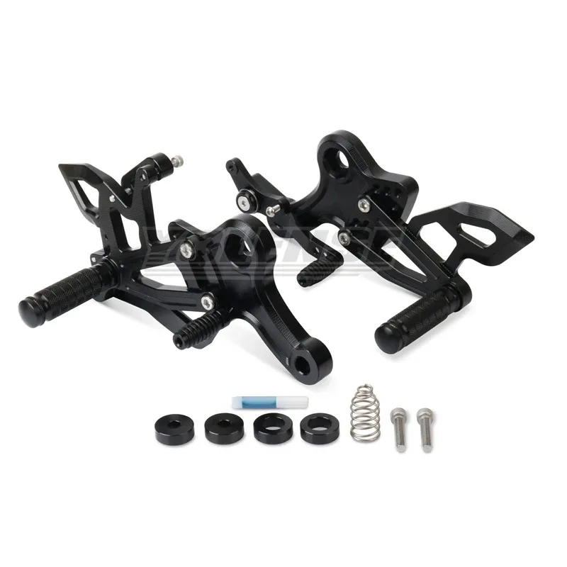 ملحقات مساند قدم قابلة للتعديل باستخدام الحاسب الآلي مساند قدم خلفية للدراجة النارية 450SR 450 SR 2022-2025