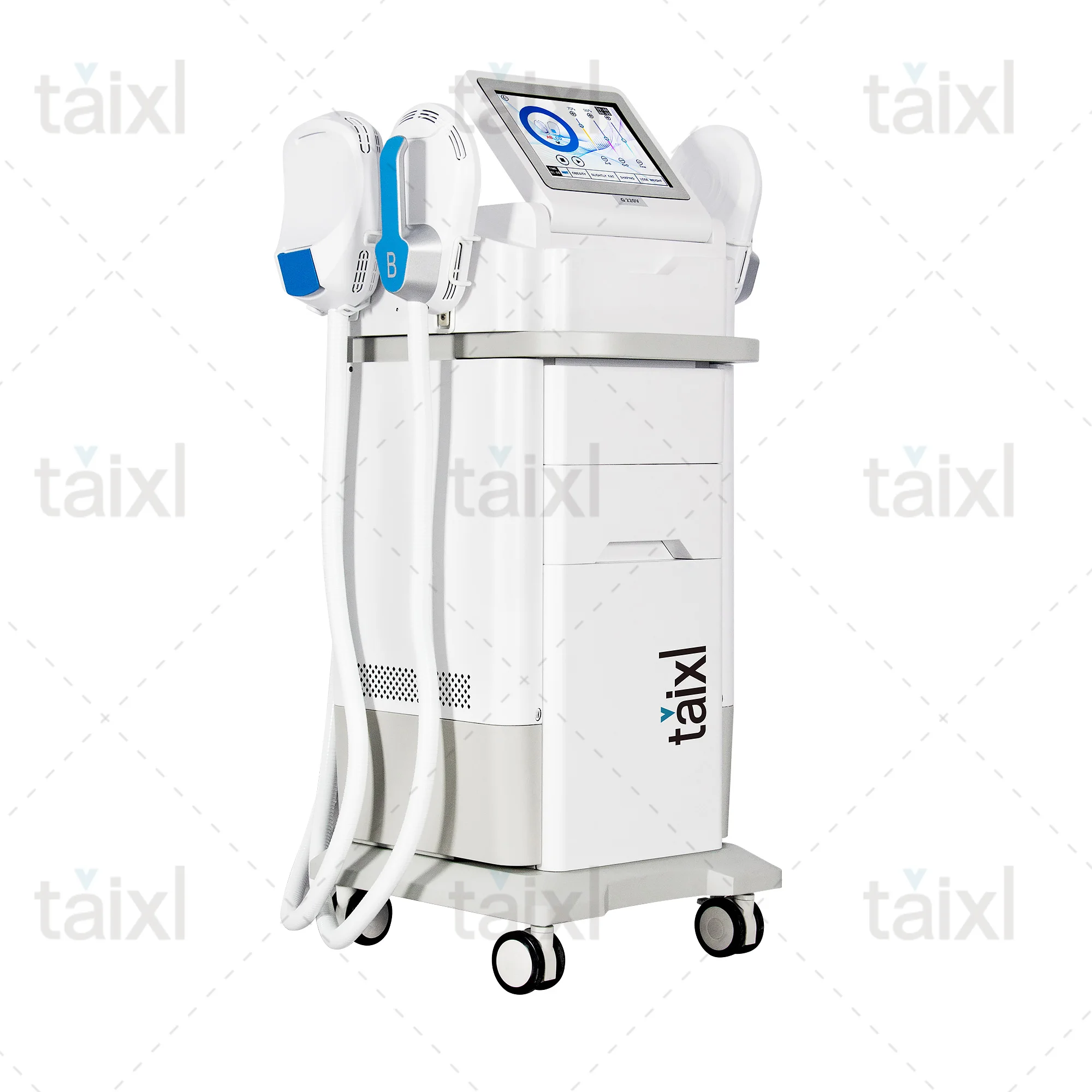 Taixl PRO Ultra Therapy 15 Tesla 6500W Hiemt فقدان الوزن EM الجسم النحيف تحفيز العضلات المهنية taixl NEO آلة