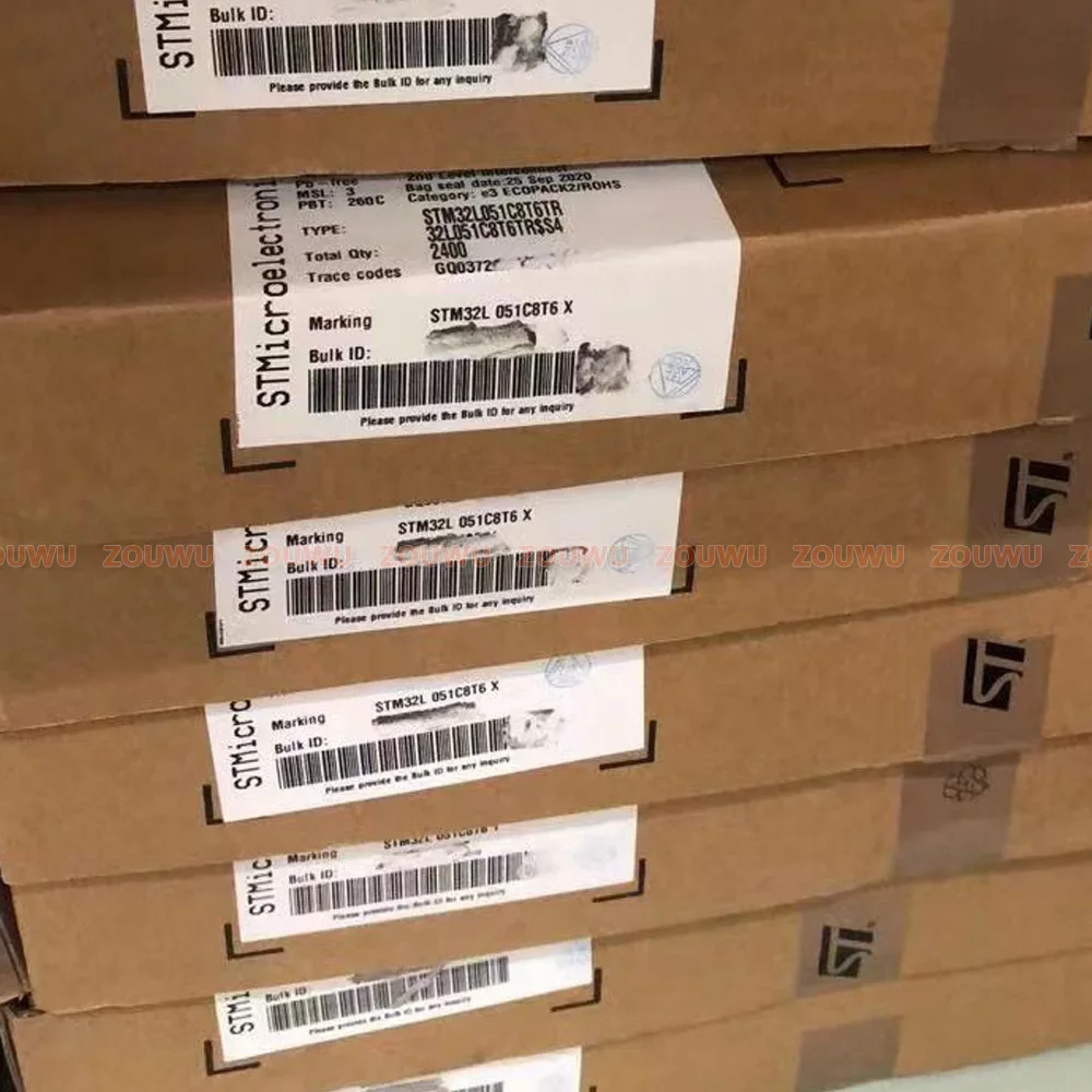 

10 шт./лот STM32L051C8T6 STM32L 051C8T6 LQFP48 lillard loja vende 100% produtos originais