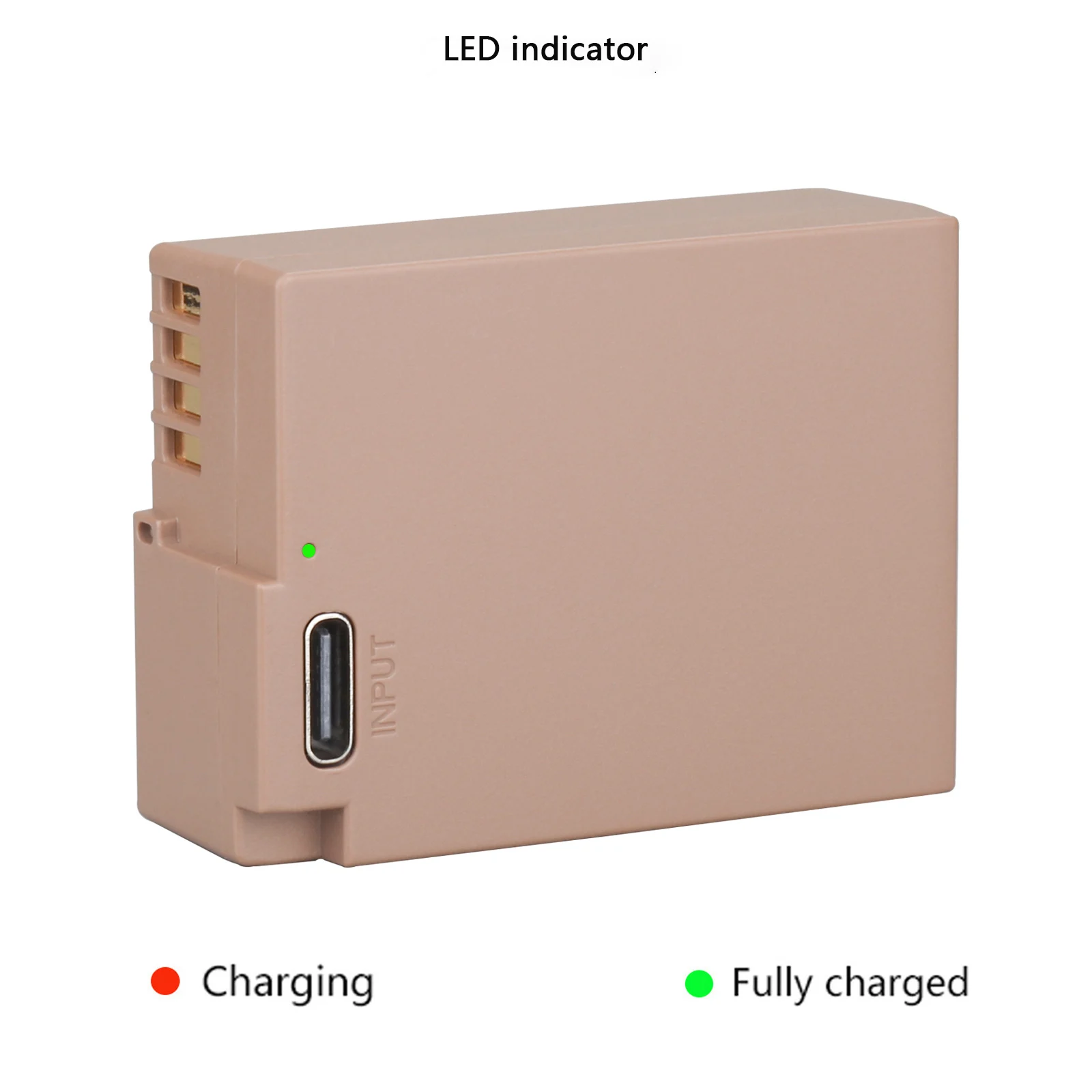 1800mAh DMW-BLC12 DMW-BLC12E DMW-BLC12PP Battery with Type-C Input Port for Panasonic Lumix DMC-G85,FZ200,FZ1000,G5,G6,G7,GH2