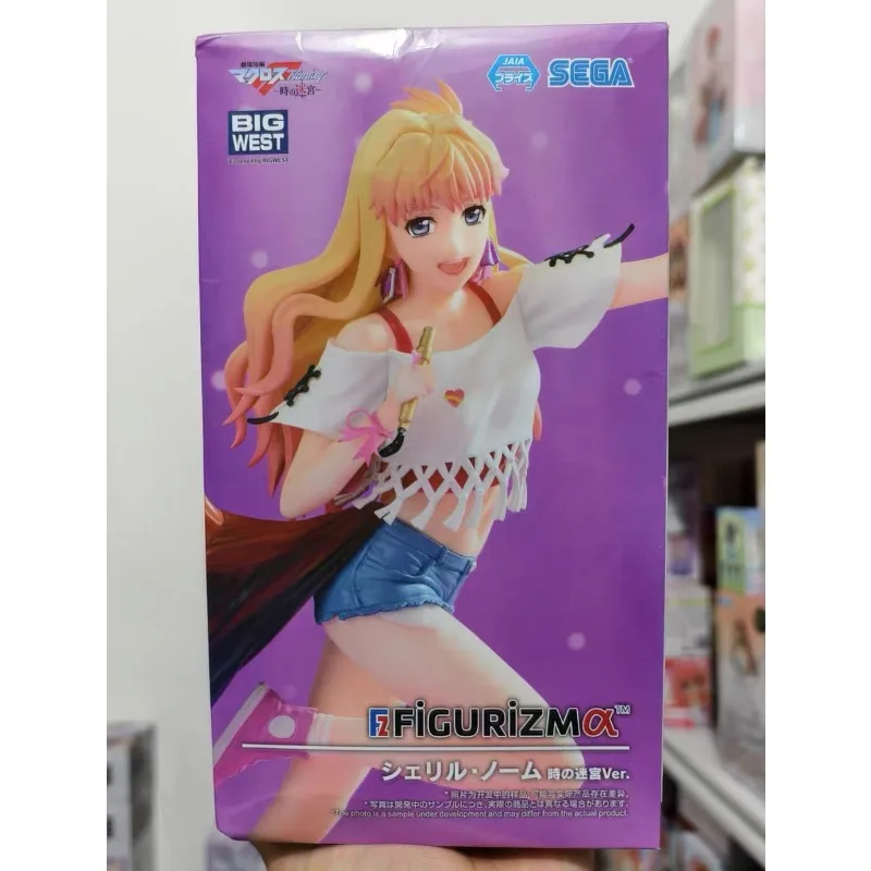 

In Stock Original SEGA Macross F Labyrinth of Time FIGURIZMα Sheryl Nome 19cm PVC Anime Figure Toy Gift Ornament