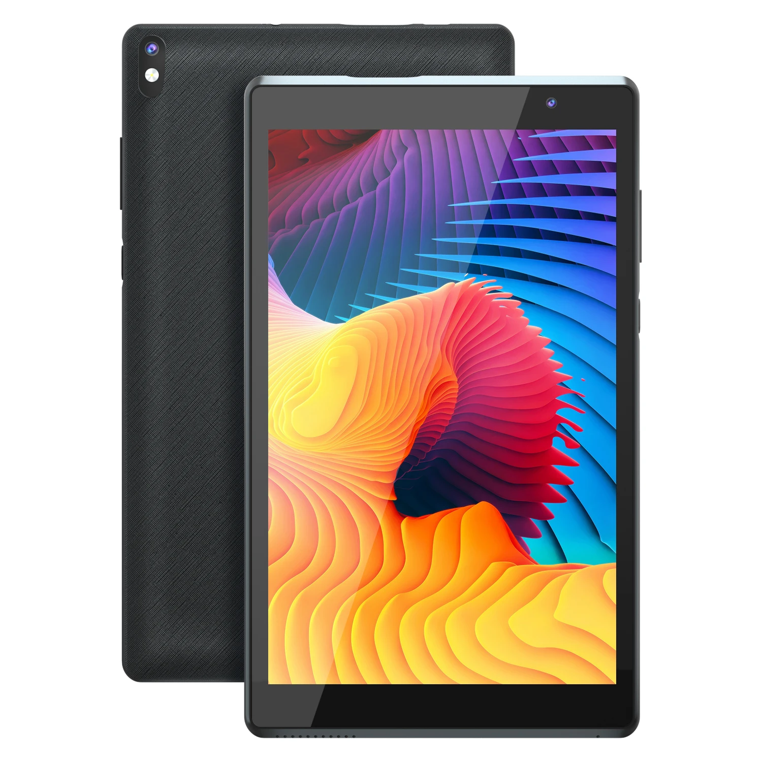 QPS Máy Tính Bảng 8Inch Android 10 1280X800 IPS Siêu Mỏng Viên Máy Tính 2GB RAM 32GB Rom Allwinner quad Core Wifi 4300MAh