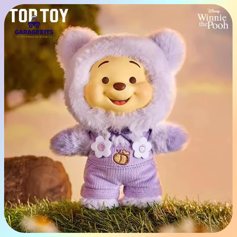 

Original Toptoy Winnie The Pooh Blind Box Candy Series Mystery Box Glue-Elastic Plush Toy Cute Birthday Gifts Anime Peripheral
