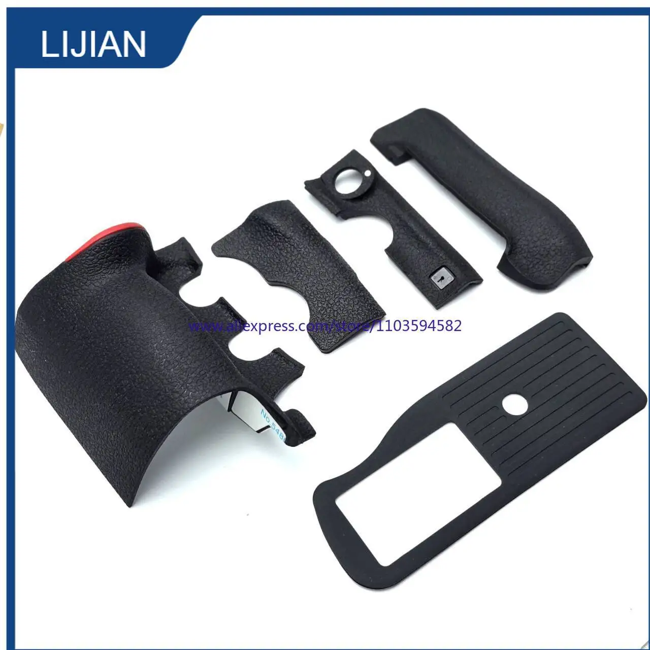 

Camera Body Rubber For Nikon D4 D4S Grip Bottom Rear Thumb Front Side FX Card Cover Rubber Replace repair parts