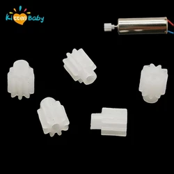 Syma-engranajes de Motor de 1mm, engranaje de rueda dentada para X5HW, X5SW, X5C, X5SC, RC, Quadcopter, helicóptero, Drone, pieza 5 piezas, 9 dientes