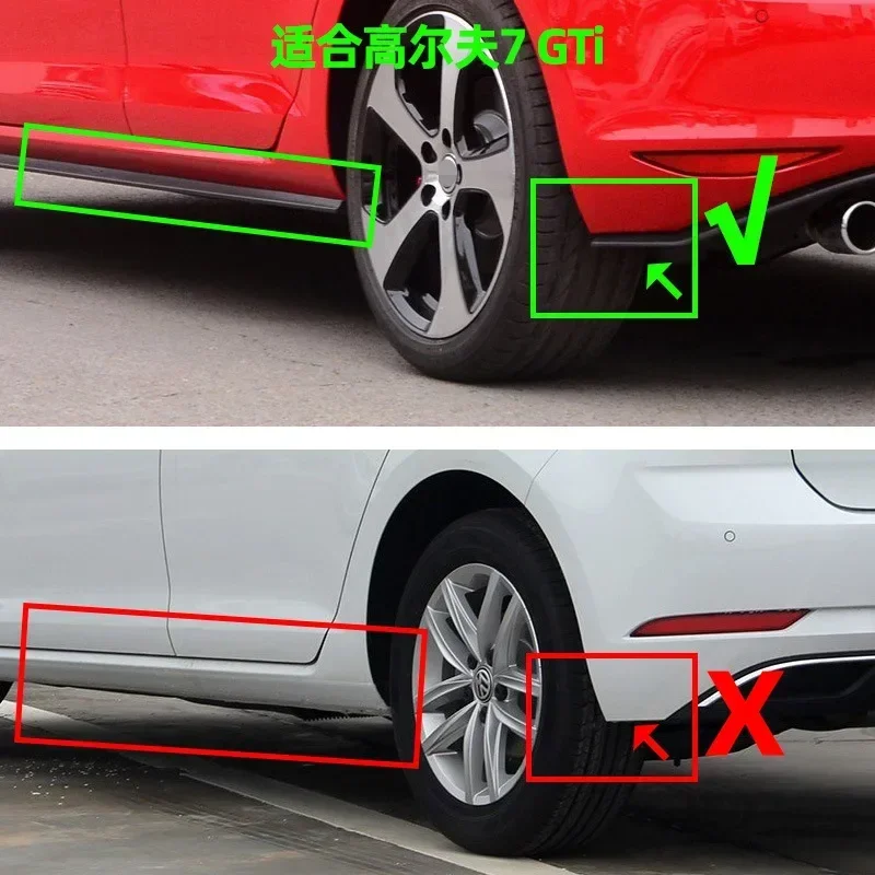 Mudflaps Mudguards for VW Volkswagen 7GTI Golf 7gti 2013-2019 Mudguards Tire Fenders Mud Flaps Wheel Guards Accessories 4x Tyre