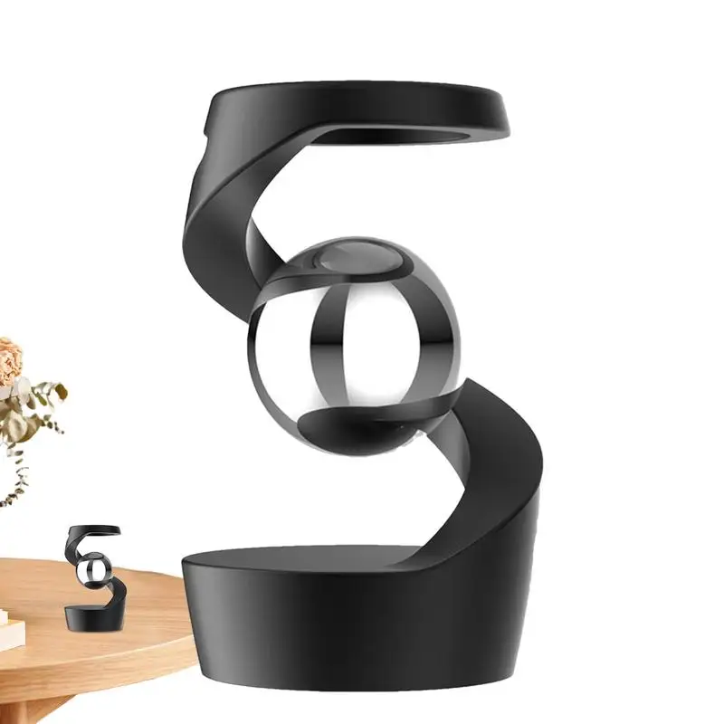 

Gravity Defying Kinetic Desk Toy Desktop Suspended Gyroscope Optical Illusion Desk Toy Desktop Suspended Gyroscope