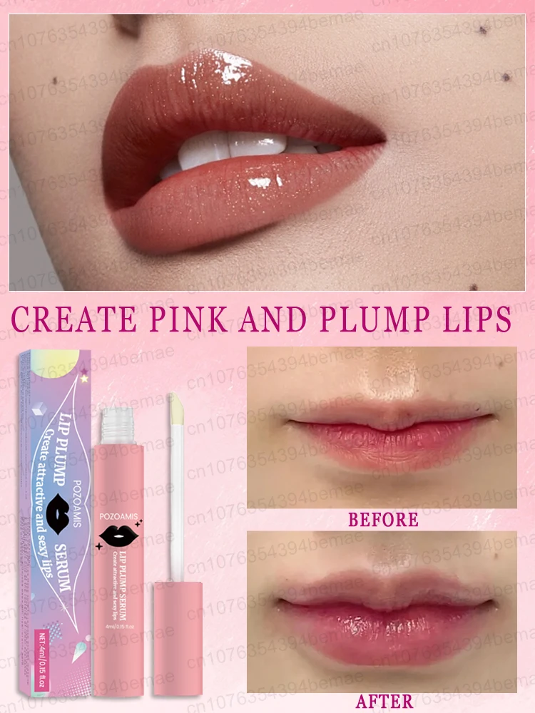 Three-dimensional plump lips, a more charming smile, 100% effective