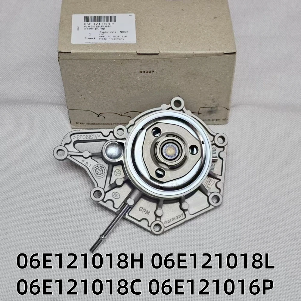 

New Water Pump 06E121016P 06E121018H 06E121018L 06E121018C For Audi A6 A7 A8 Quattro 16-18 Q7 3.0L V6 VW Touareg