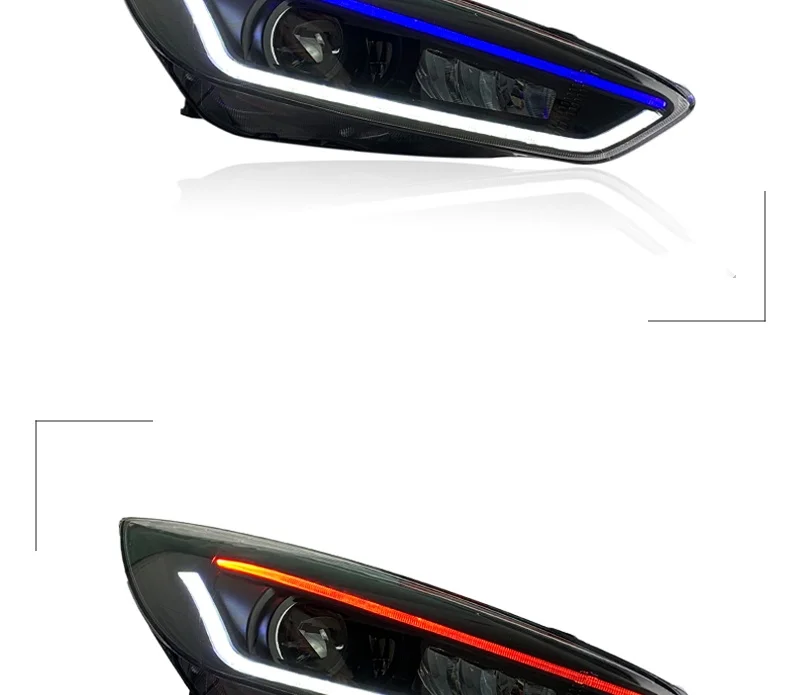 

for Ford Focus Headlight Modification 2015-2018 Models Daytime Running Lights Flowing Light Steering Xenon Headlights