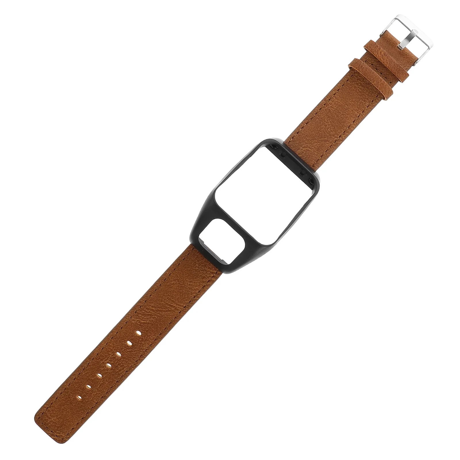 Retro Texture Watch Band Compatible With Tomtom Runner 3 Adventurer Replacement Strap Smartwatch Accessory Vintage Style