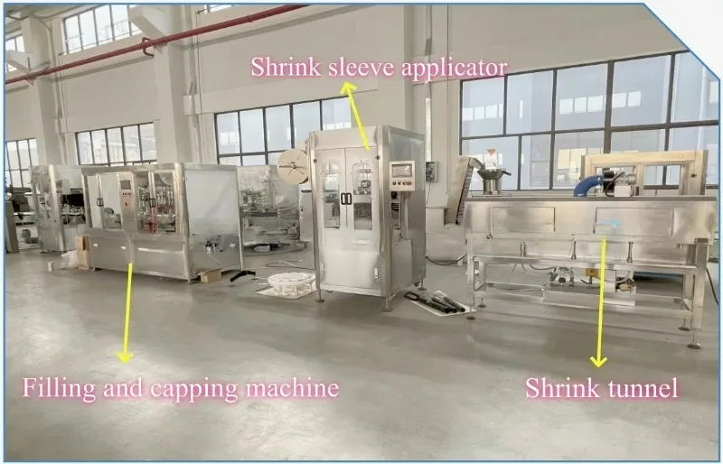 Automatic Fruit Juice Processing Line Apple Juice Liquid Bottle Filling Machine and Production Line