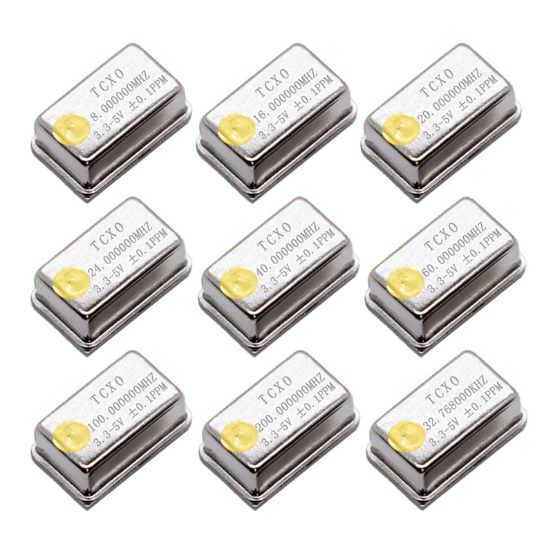 TCXO 8MHZ 12M 16M 20M 24M 25M 26M 27M 30M 40M 50M Temperature Compensated Crystal Oscillator DIP-14 ±0.1PPM Full-Size 3.3V-5V