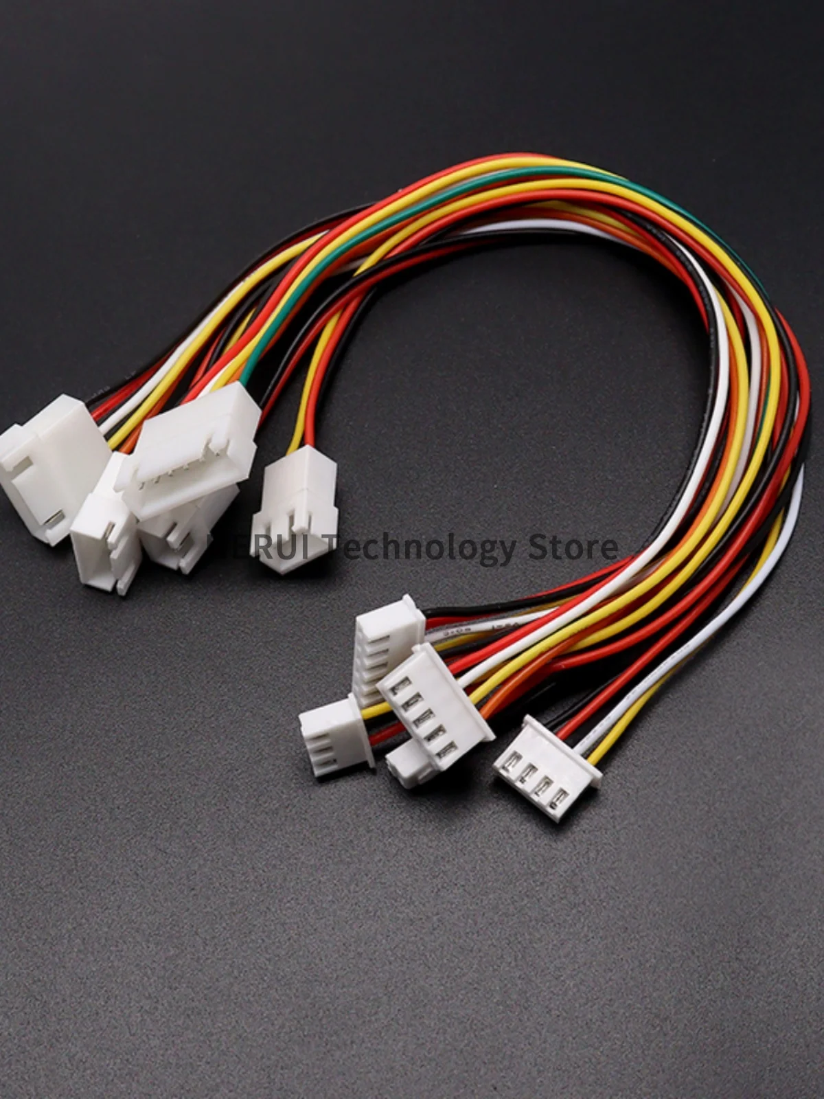 XH2.54mm extension cable Two-head pair terminal cable 2p3p4p5p6p rotating female aerial docking cable