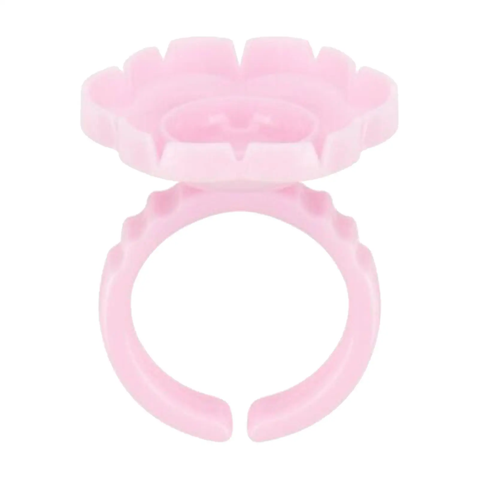 まつげ接着剤リングスタンド シリコン使い捨てカップ ブロッサムパッド まつげエクステや個別メイクアップアーティスト向け