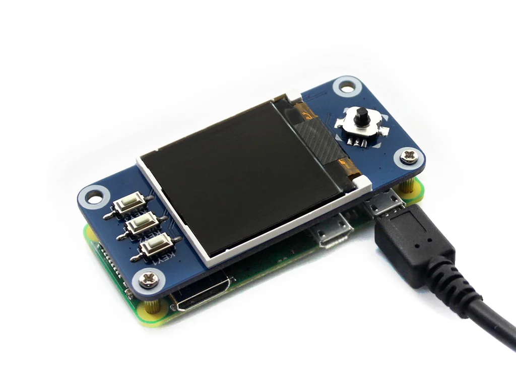 1.44inch LCD HAT.1.44inch LCD display HAT for Raspberry Pi, 128x128 pixels, SPI interface,Supports Raspberry Pi series boards