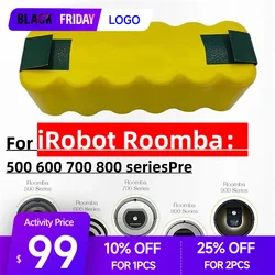 Bateria Para IRobot Roomba, 14.4 V, 5000mAh, 500, 600, 700, 800, 900 Series, 620, 650, 770, 780, 580