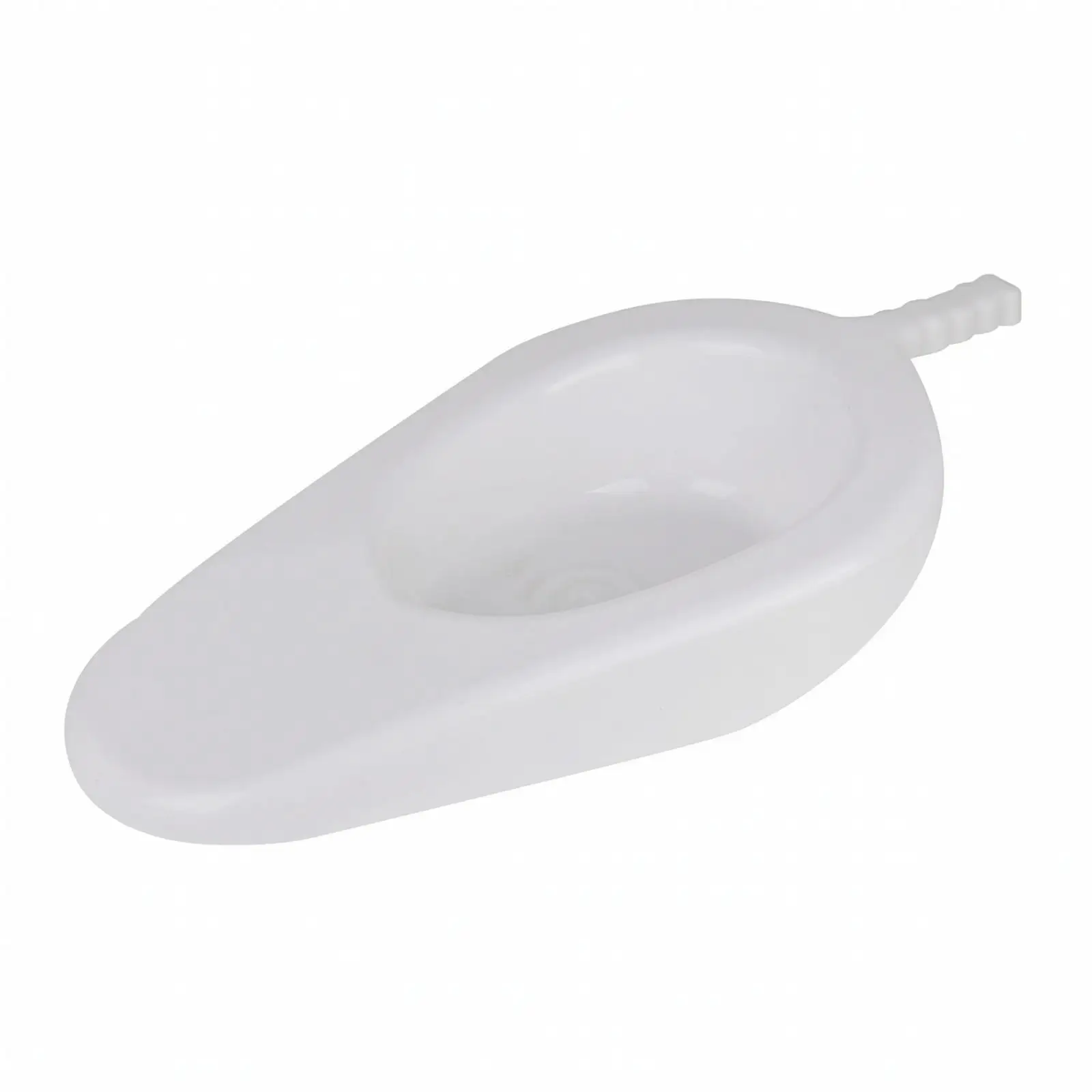 Thickened Bedpan with Handle | Elongated Body, Bedpan with Spout, for Home Care
